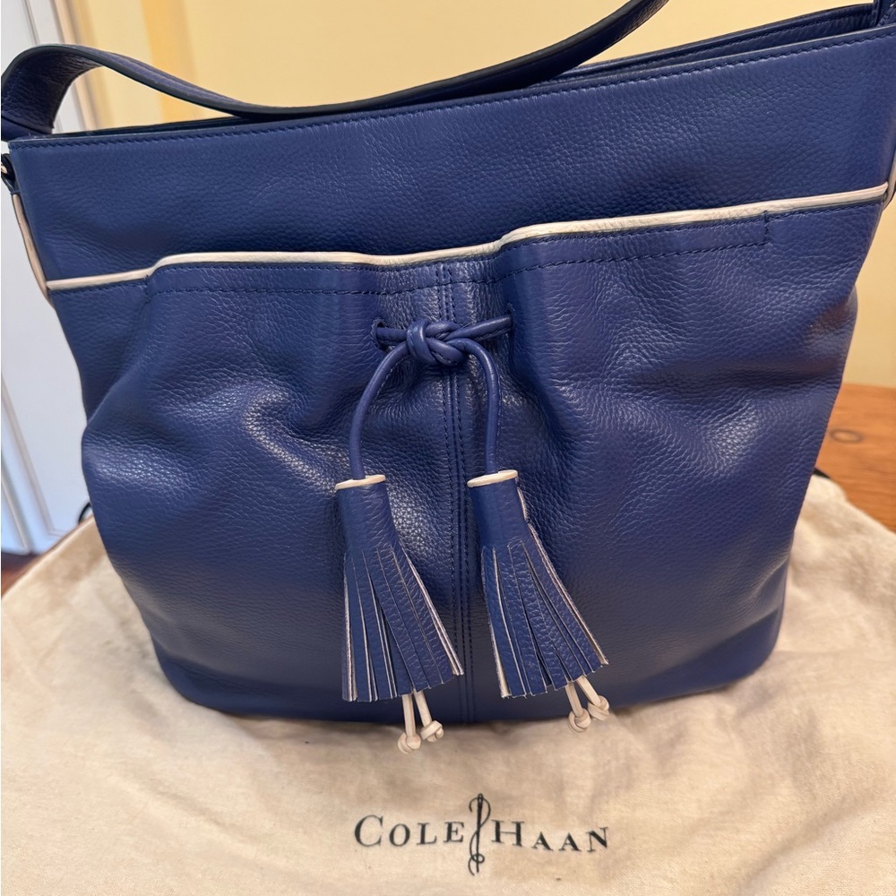 Cole Haan Blue Leather Women's Bag